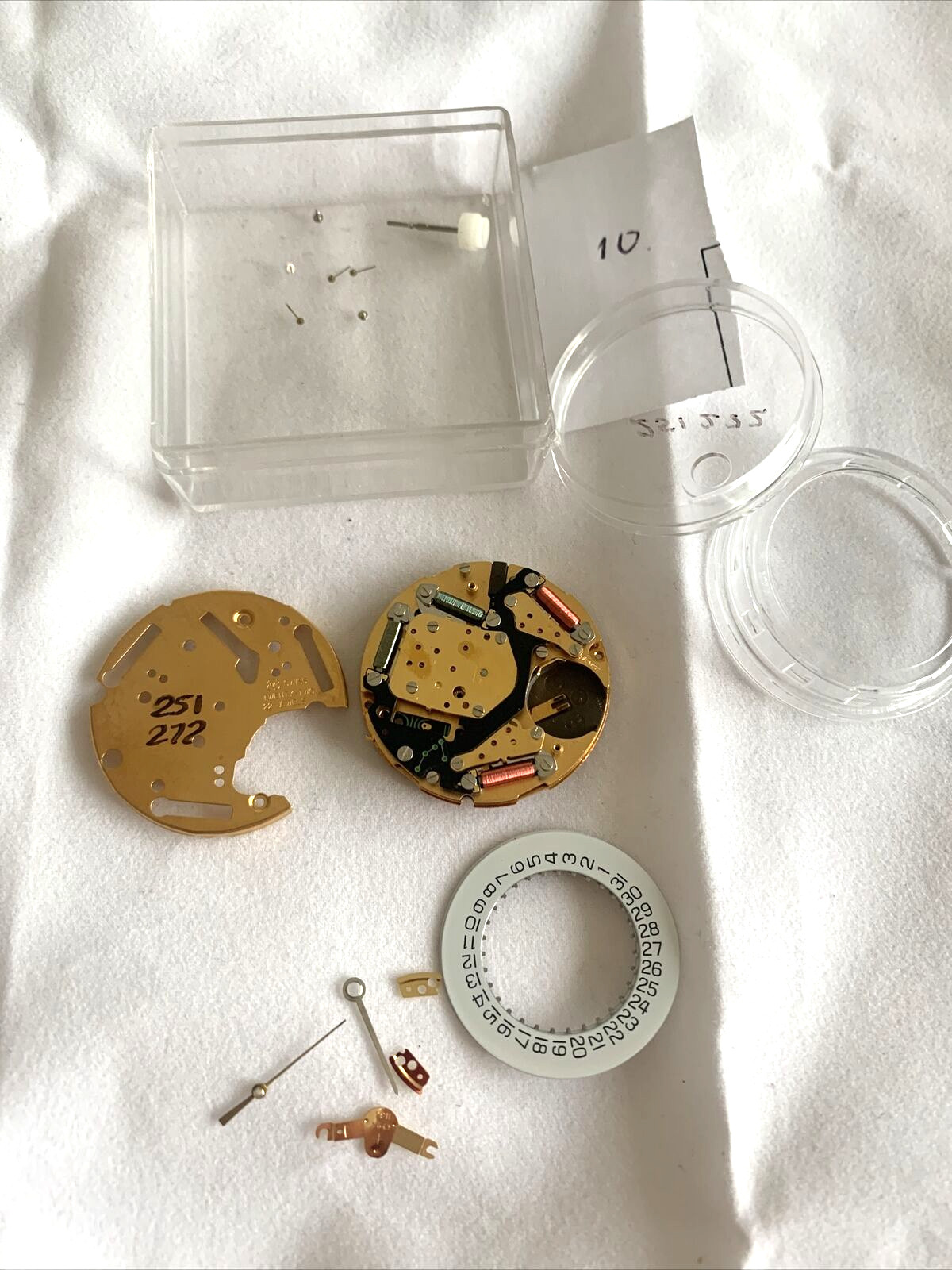 ETA 251.272 Watch Movement Parts Authentic Swiss Made