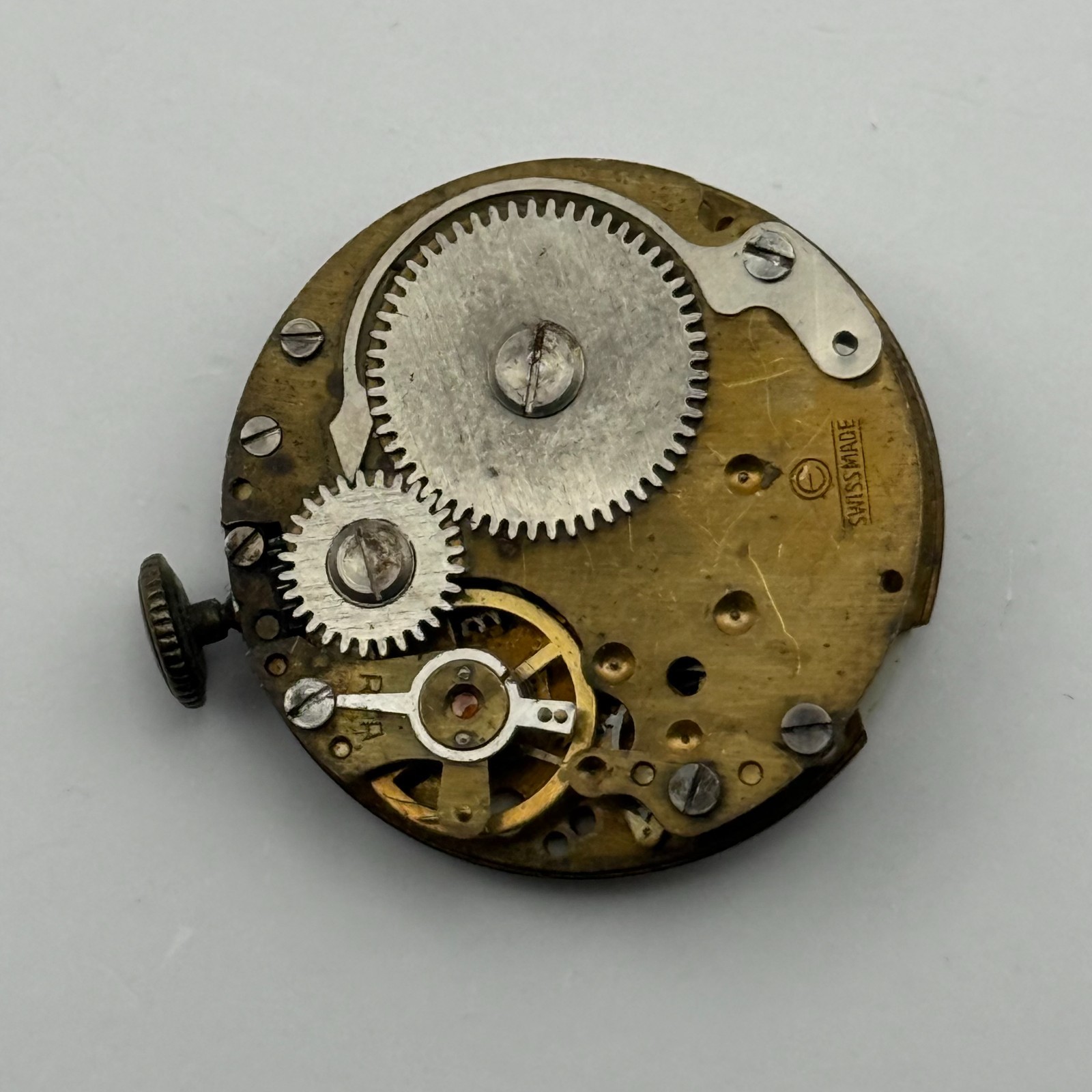 Ebosa Watch Movement Sub Seconds Swiss Manual Wind Vintage Parts Repair 21.9mm