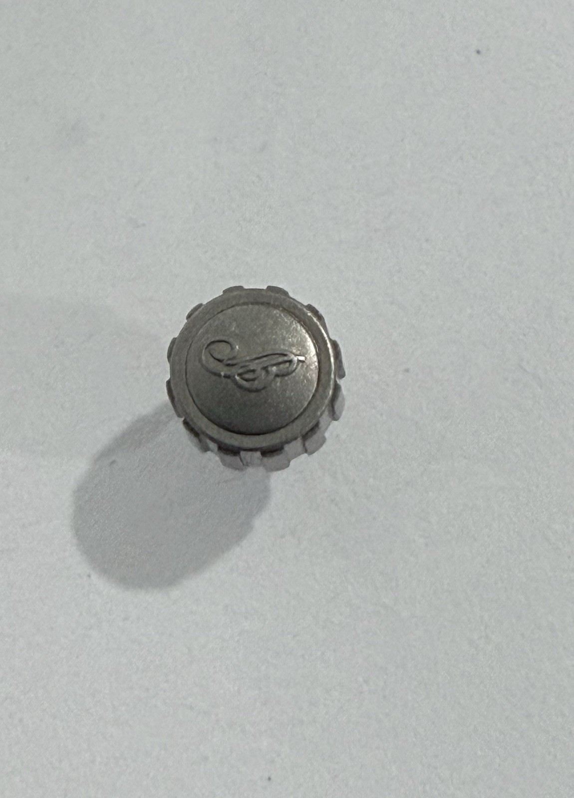 Original Breguet Type XX Crown Titanium New 5.9 X 8.9 Tap 10 Screw Down Crown