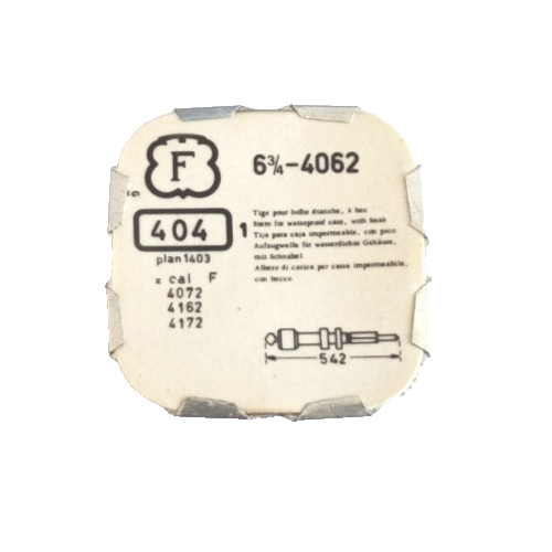 Felsa 4062 4072 4162 4172 Winding Stem watch part #404 plan 1403 waterproof
