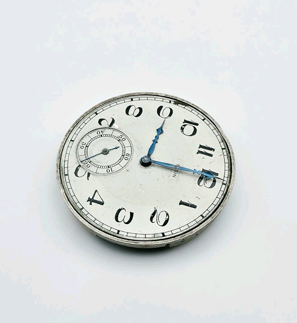 1924 Elgin Model 3 Grade 303 7J 12s Pocket Watch Movement For Repair