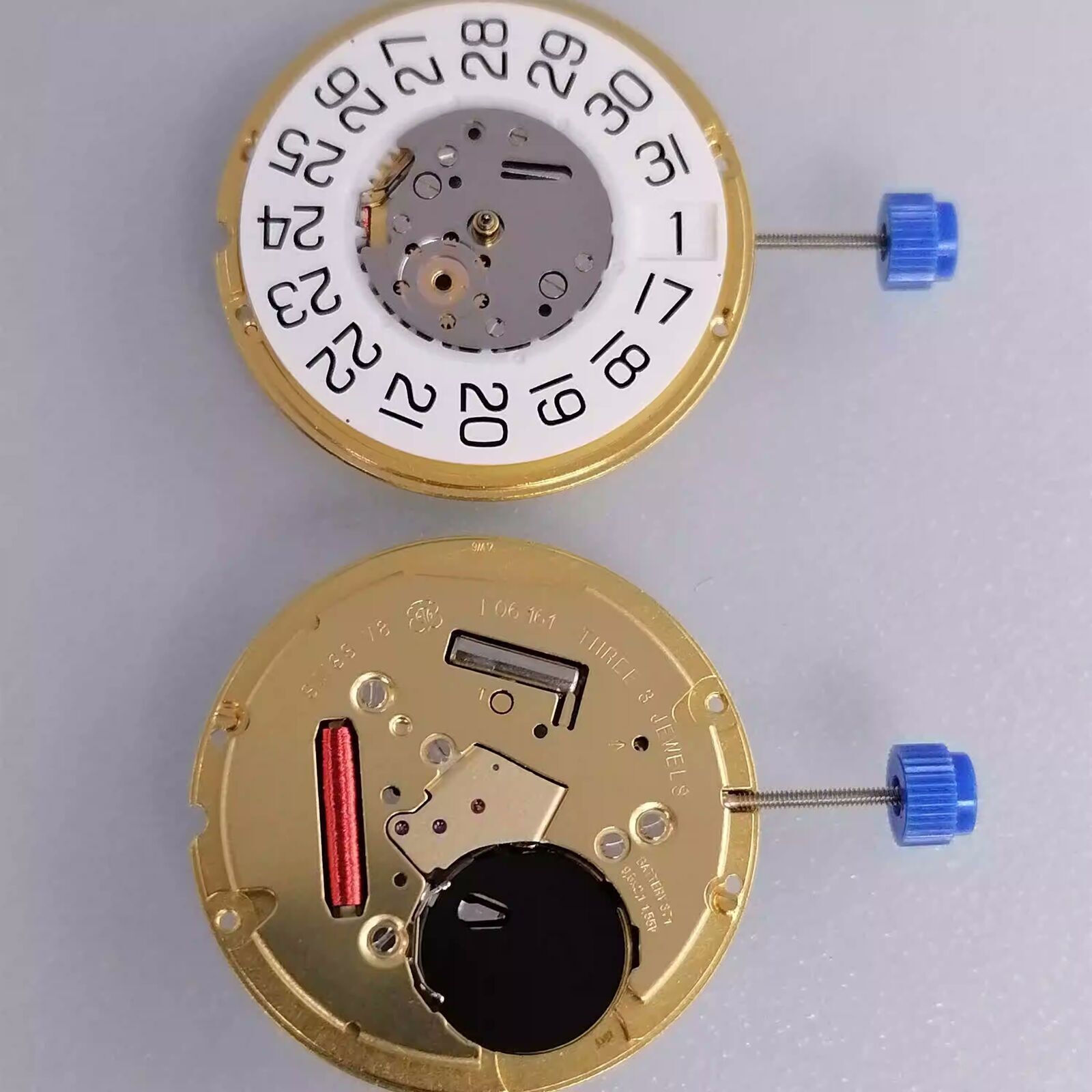 ETA F06.161 Watch Quartz Movement Swiss Made Movement 3 Hands White Date At 3