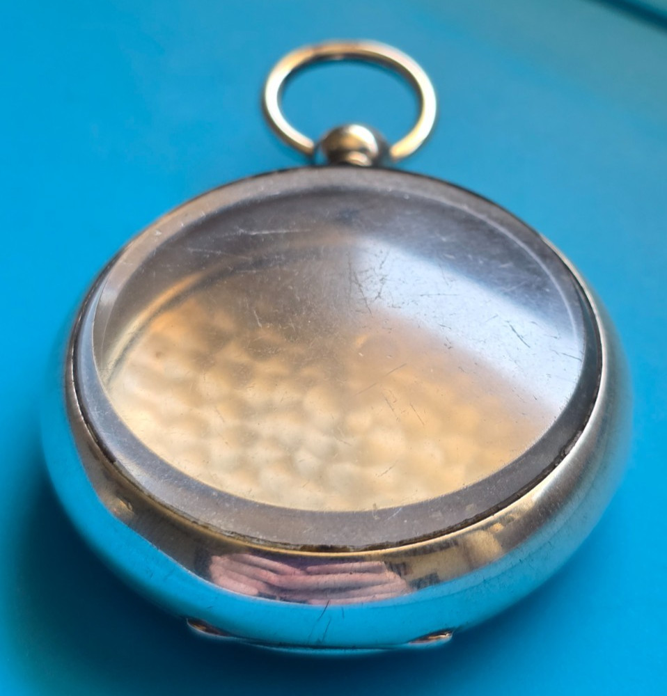 18 SIZE FAHYS KEY-WIND KEY-SET SWING OUT STYLE COIN SILVER POCKET WATCH CASE