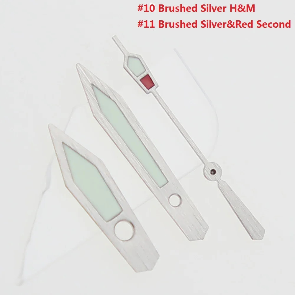 Super Luminous C3 Green Watch Hands Movement Mod Parts For NH34 NH35 NH36