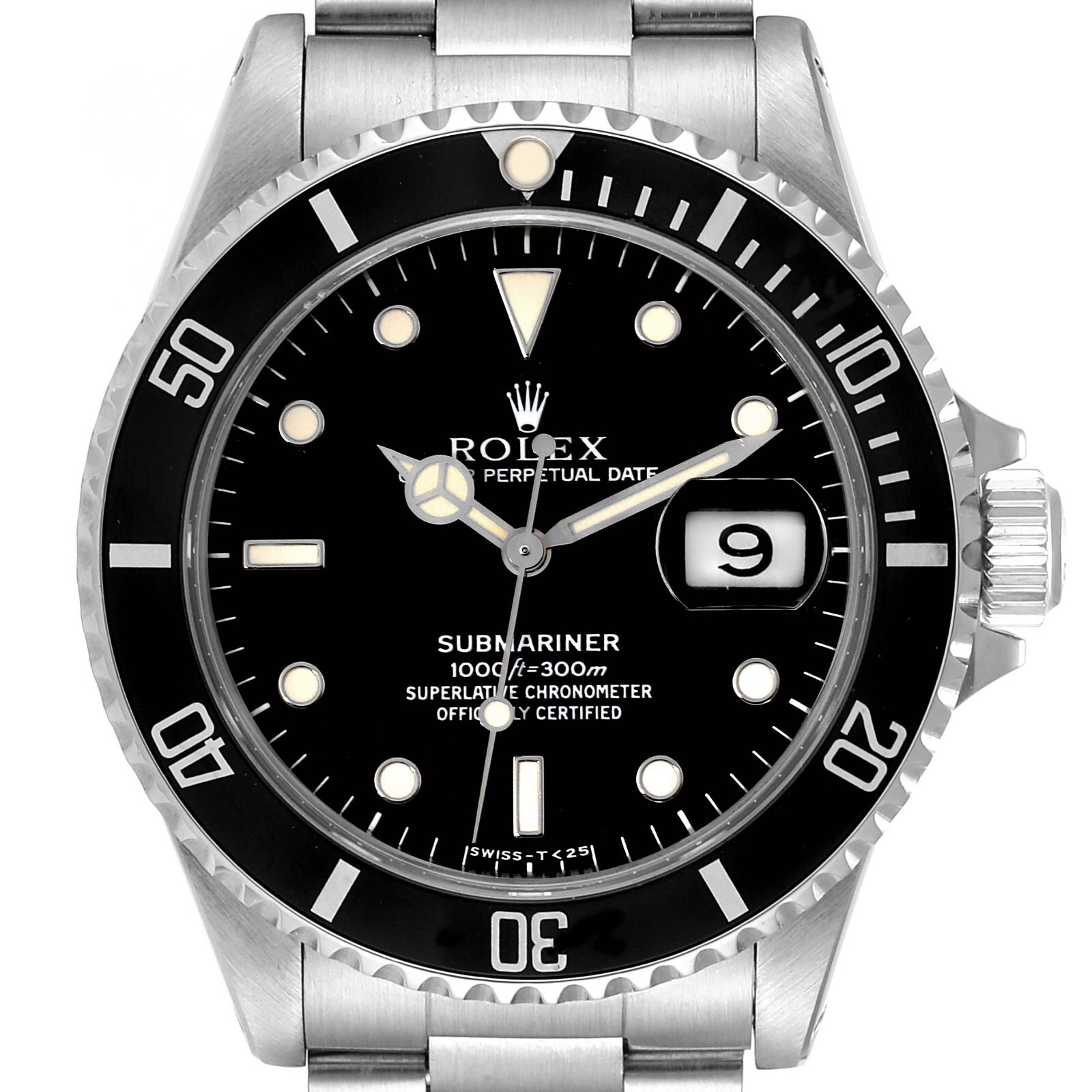 ROLEX BLACK BEZEL INSERT FOR SUBMARINER 16610 SEALED B315-16800-181-A1 16610