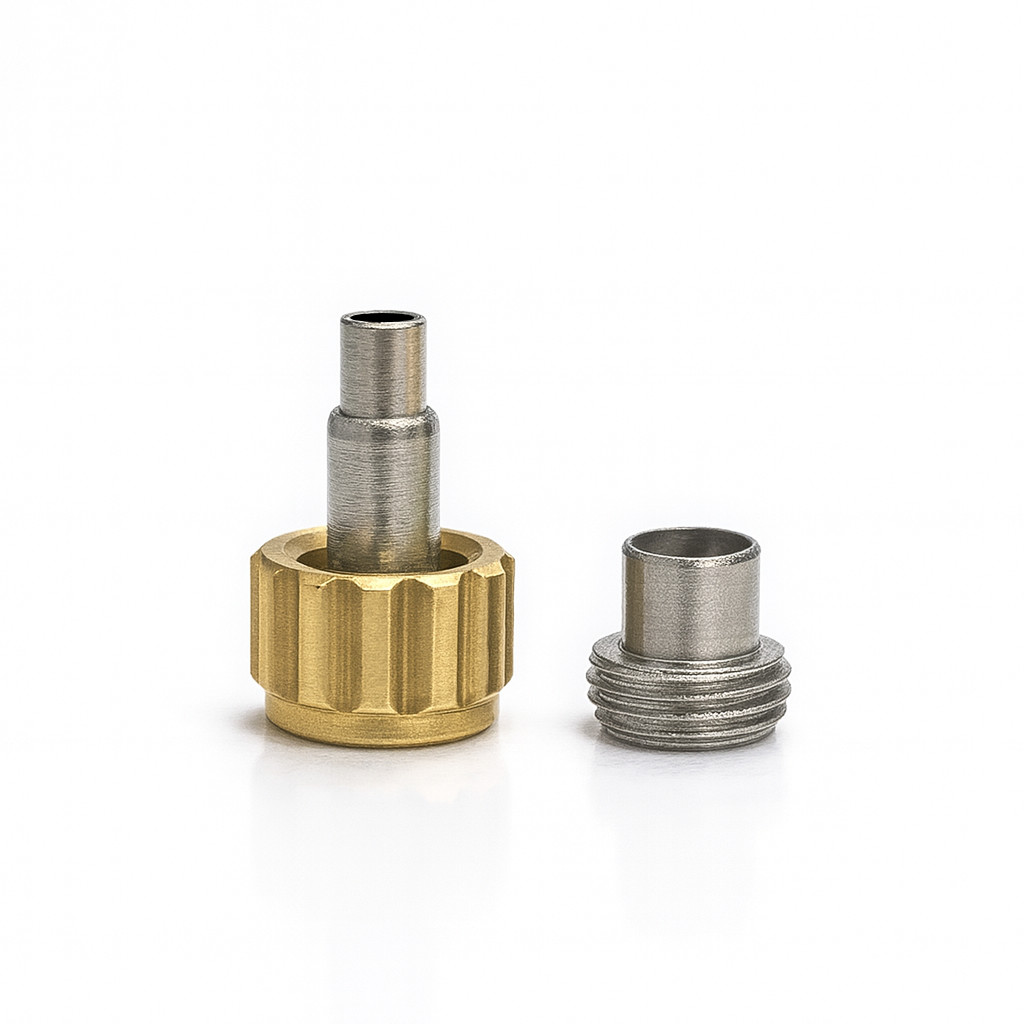 Gold Screw Crown | 5mm – Universal Fit | Luxury Watch Repair Part