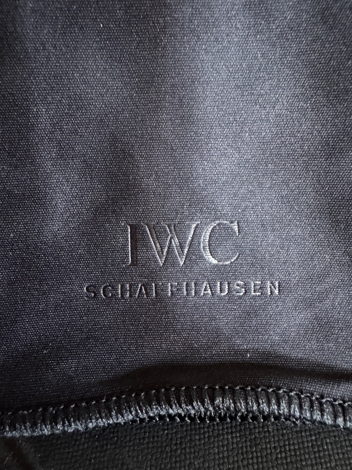 Authentic IWC Watch Cleaning Cloth Brand New
