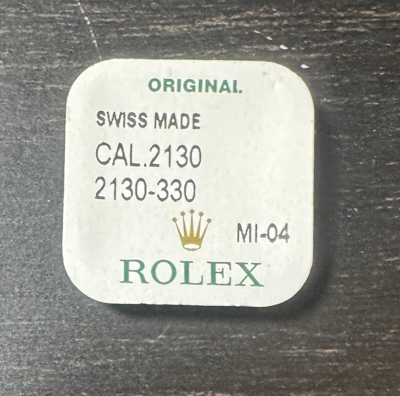 Rolex Cal. 2130 Part 330 Great Wheel 2130-330