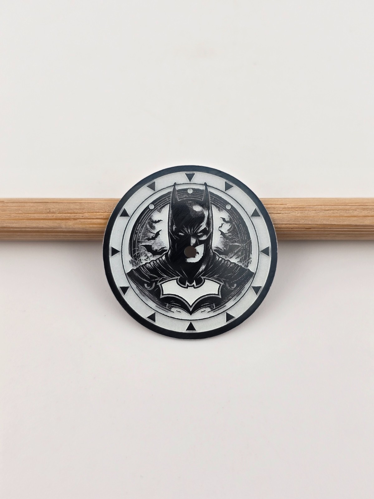 Custom-Made FULL LUME Watch Dial | Bat Man! – Order any designsize