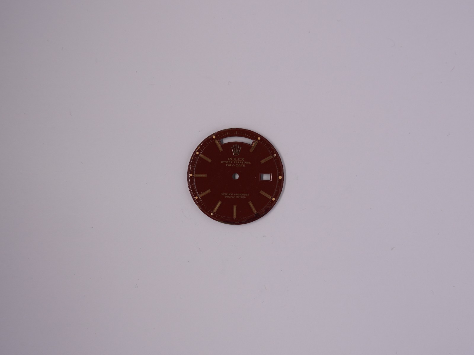 100% Authentic Rolex 1803 Stella Oxblood Dial Day Date
