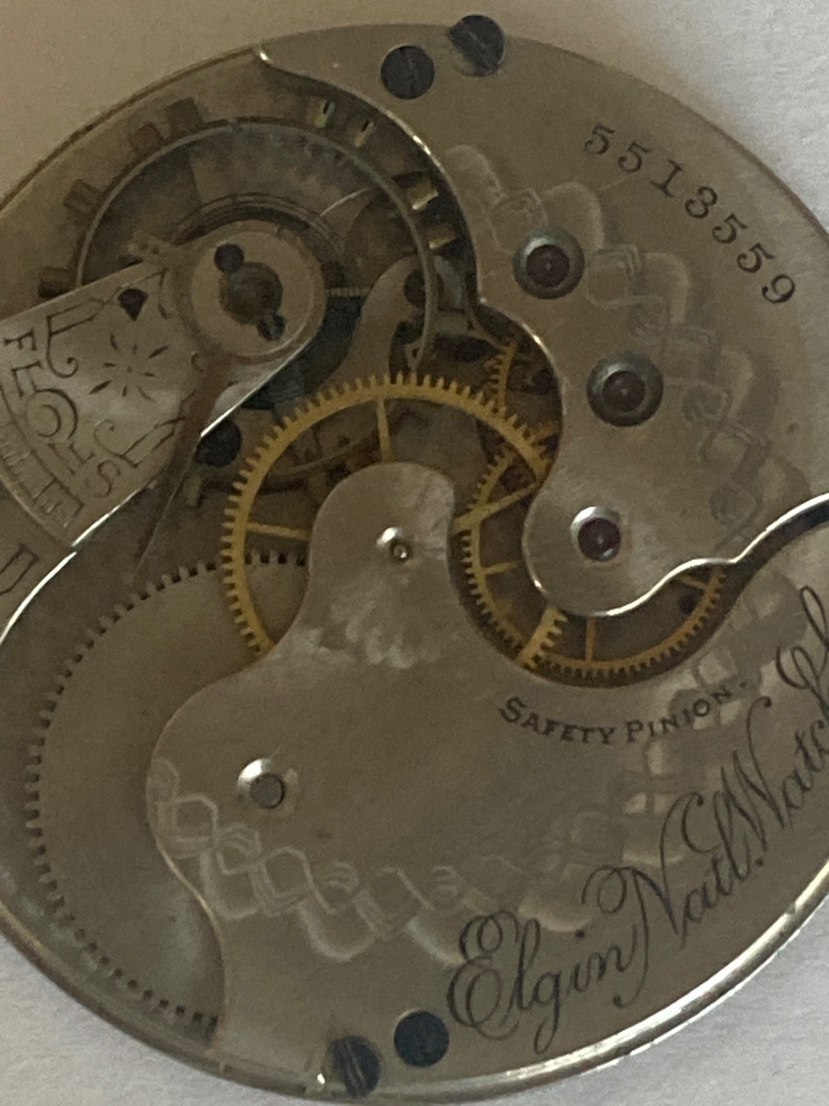 Mixed Watch Movement/Dial Repair or Parts Only Lot Ingraham/Elgin
