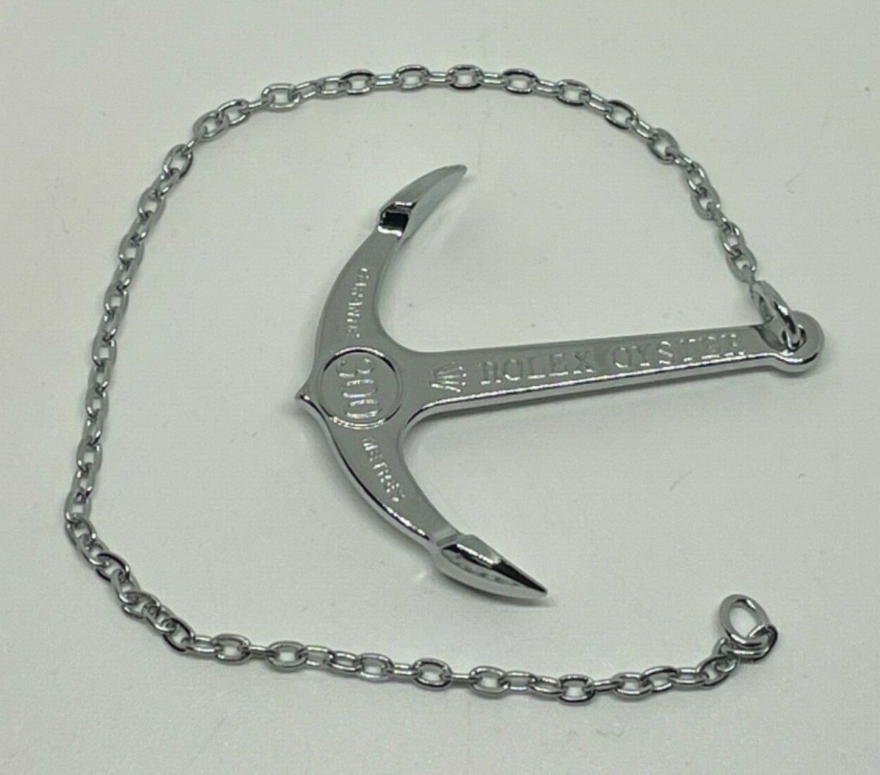 ROLEX OYSTER SUBMARINER ANCHOR WITH CHAIN 300 Metres 1000 Ft