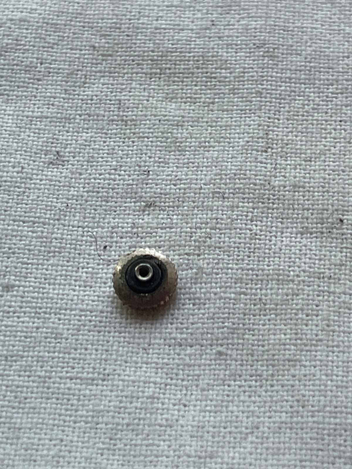 Gold filled Wyler 5mm crown for watch – original vintage watch part