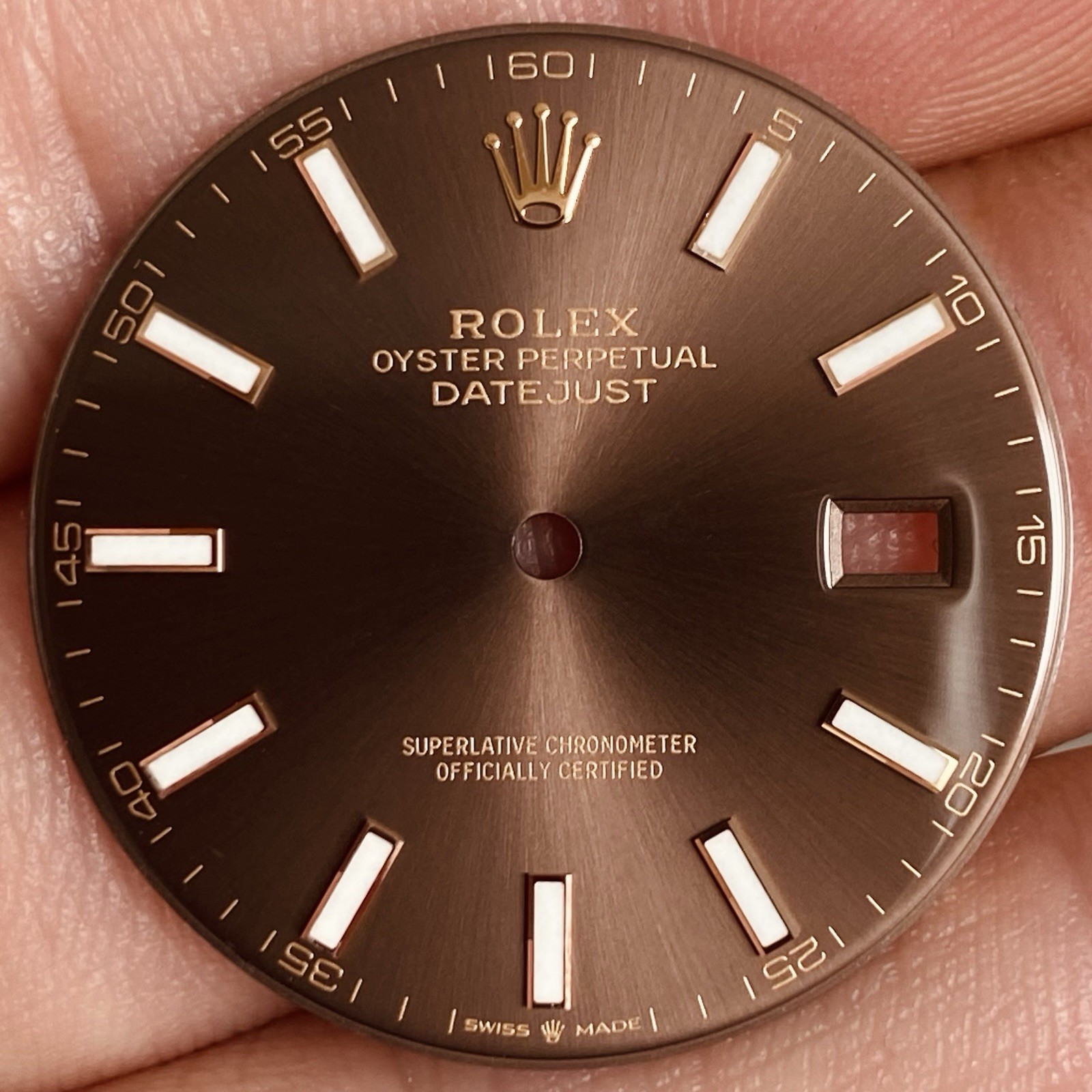 Rolex Brown Dial For Datejust 41mm Model Ref 126333 & 126303