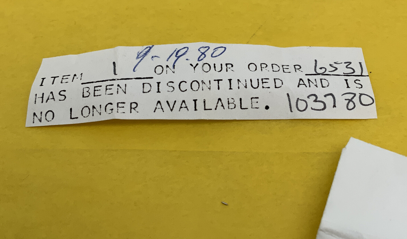 Hamilton 103780 Pallet Arbor Discontinued New Old Stock