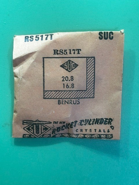 SUC – Standard Unbreakable Watch Crystal – RS- Assortment – NOS – Original