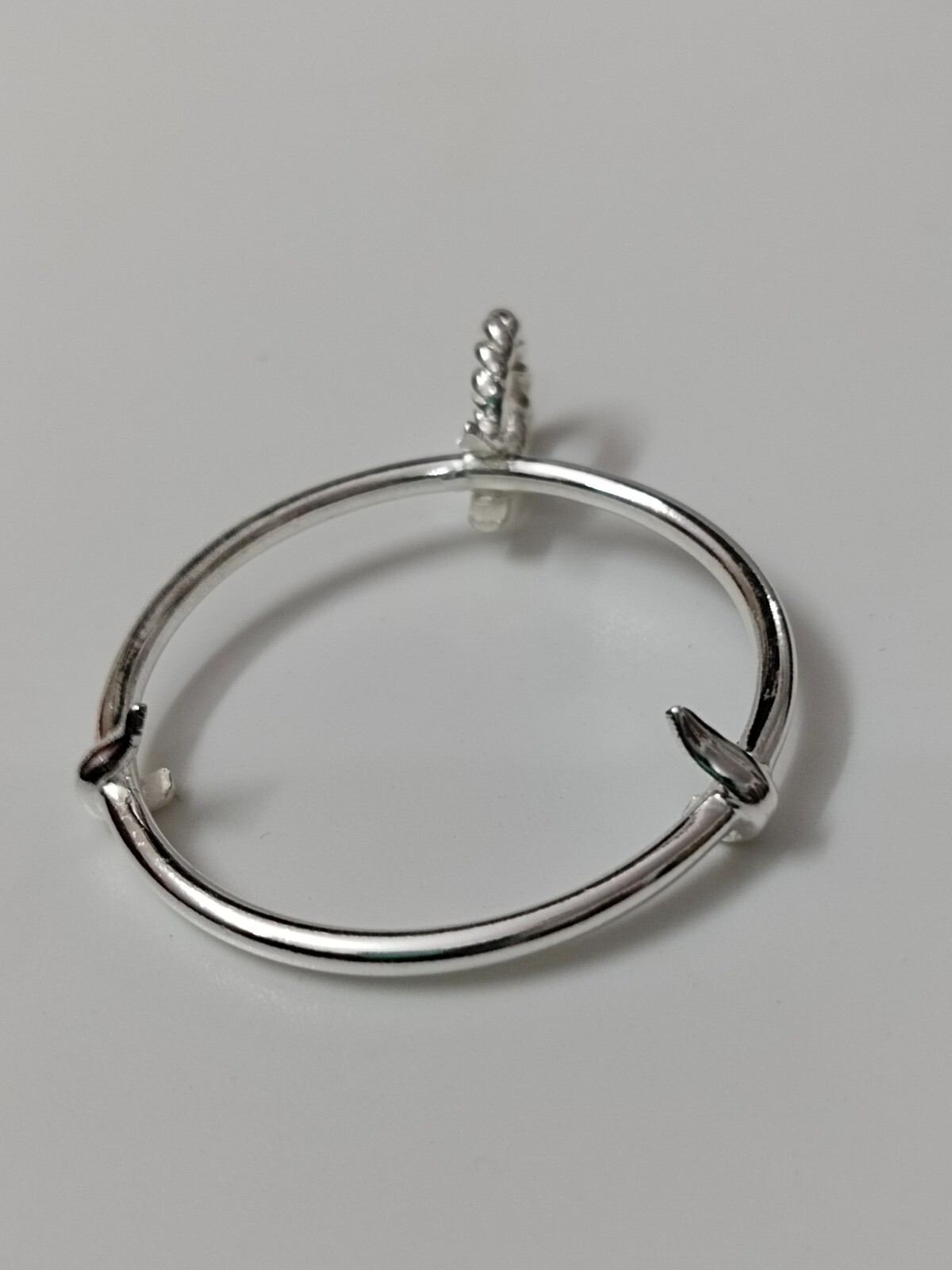 925 Sterling Silver Round Pendant setting prong Blank Bezel Handmade Coin bezel