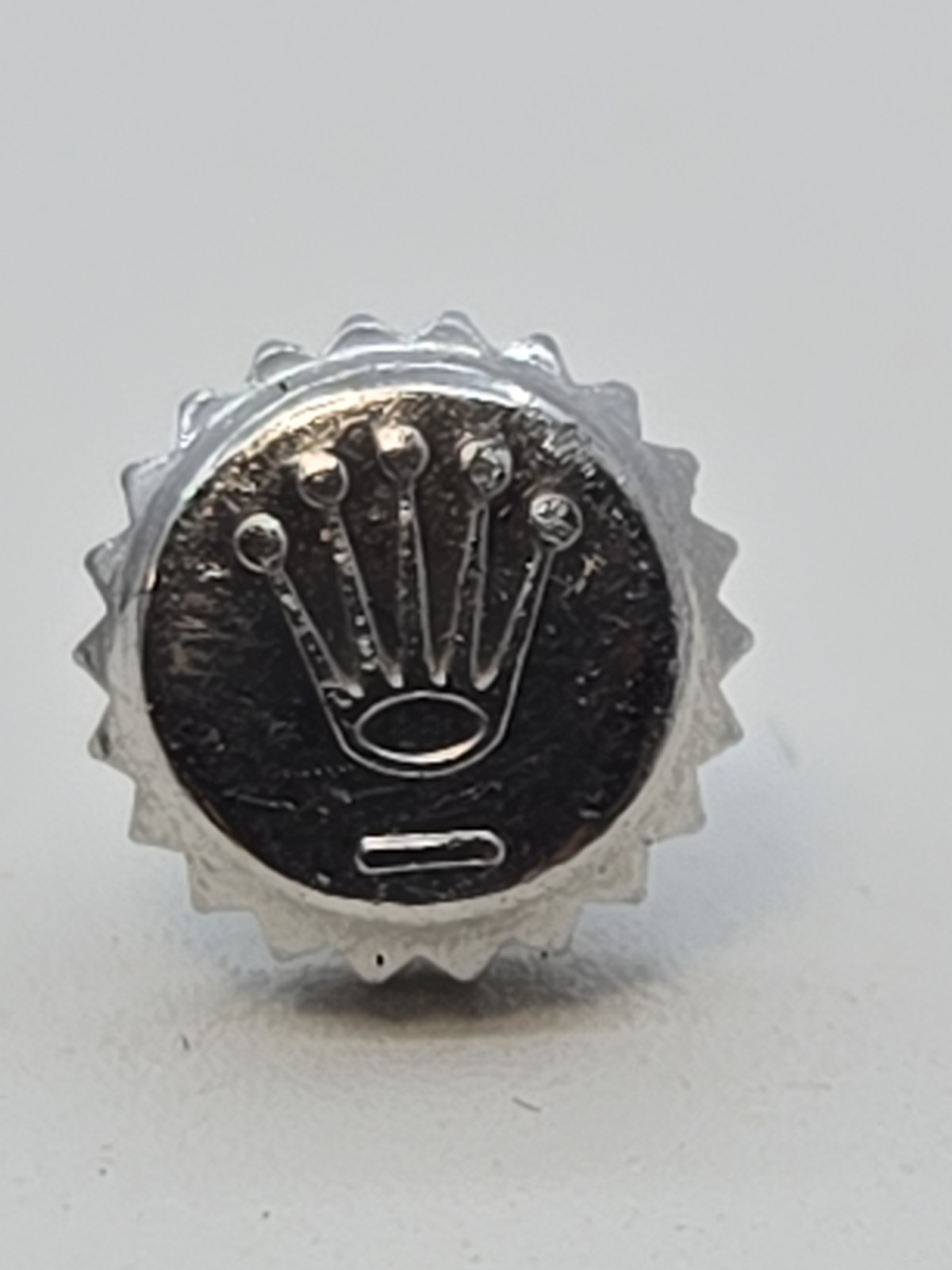 Rolex Crown 6mm , 24 604 0 , Stainless Steel, AA Condition ,