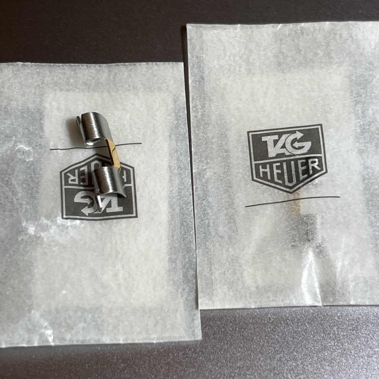 TAG Heuer Watch Bracelet (1) END PIECE Link 15 mm FB3056 Two-Tone Satin/Polish