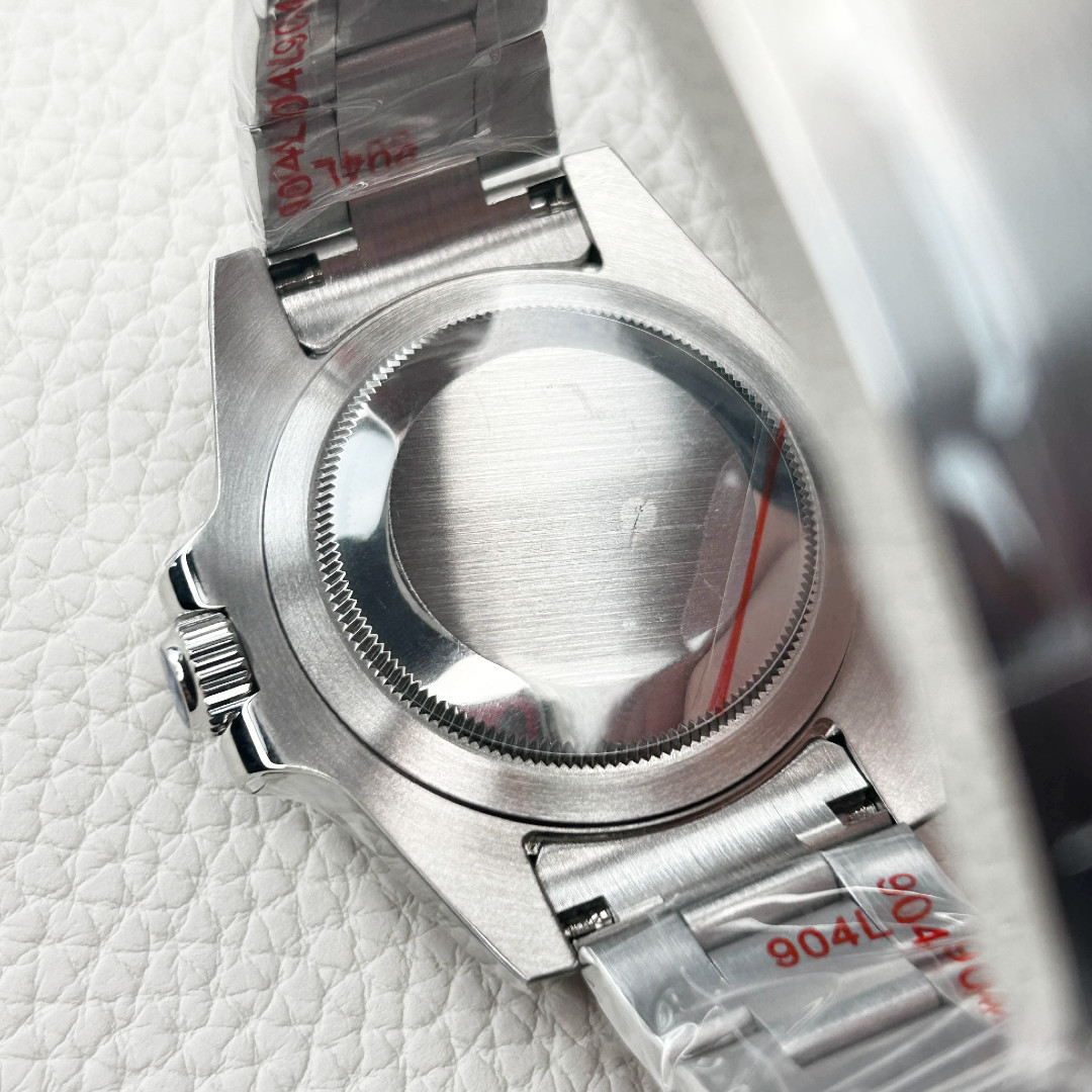 Movement 40mm Hulk Watch Case Sapphire Glass & Strap Mod Fit NH35 NH36 4R35 4R15