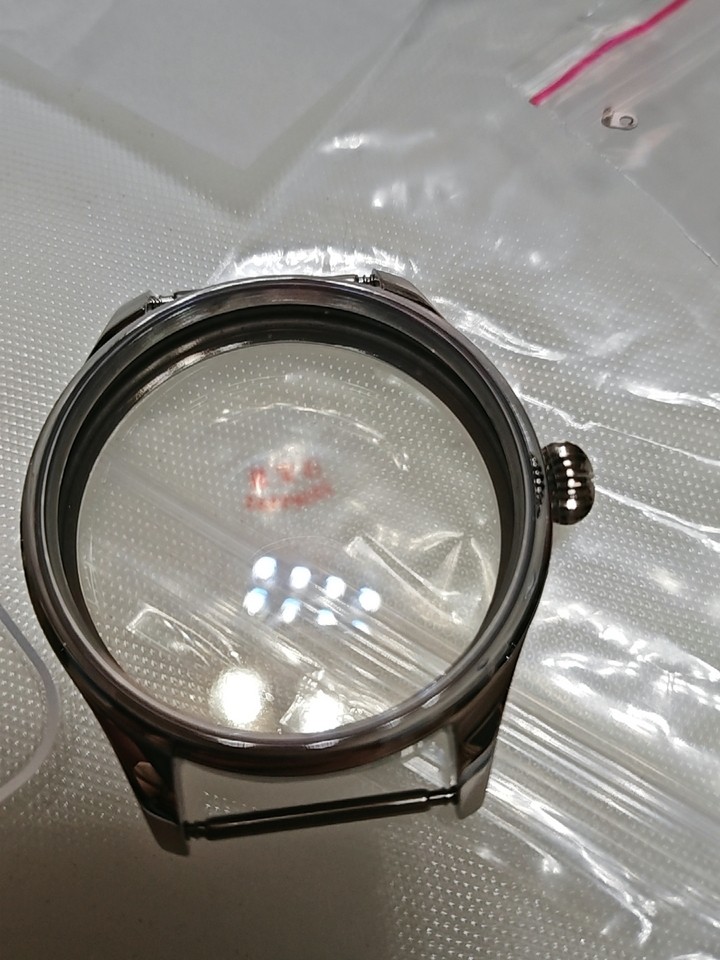 40mm Stainless Steel Case Sapphire Glass For ETA6497/6498 ST3600/3621 Movement