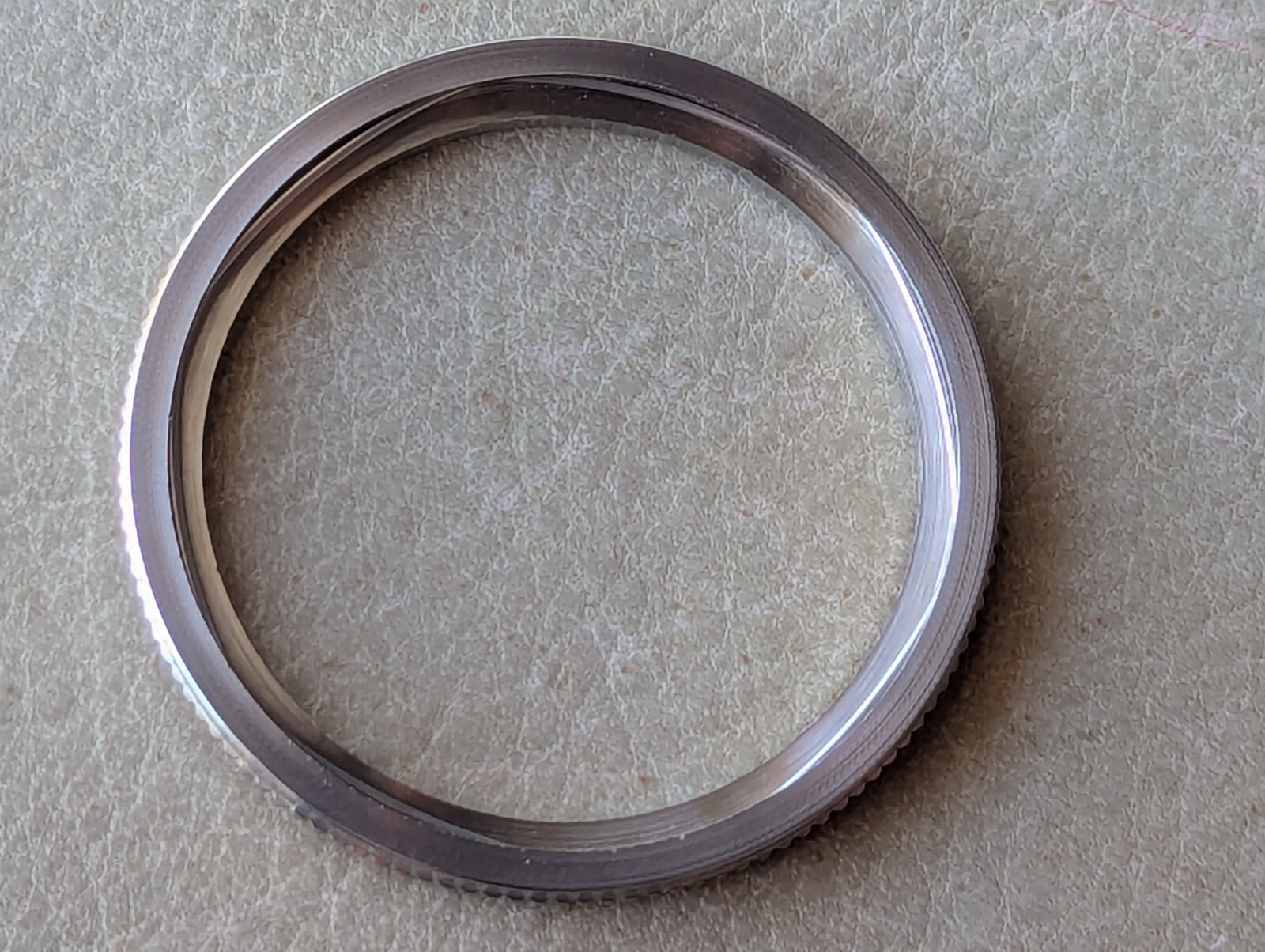 NOS Vintage 1960’s Yema Superman SS Bezel/Black Acrylic Insert/Tension Spring