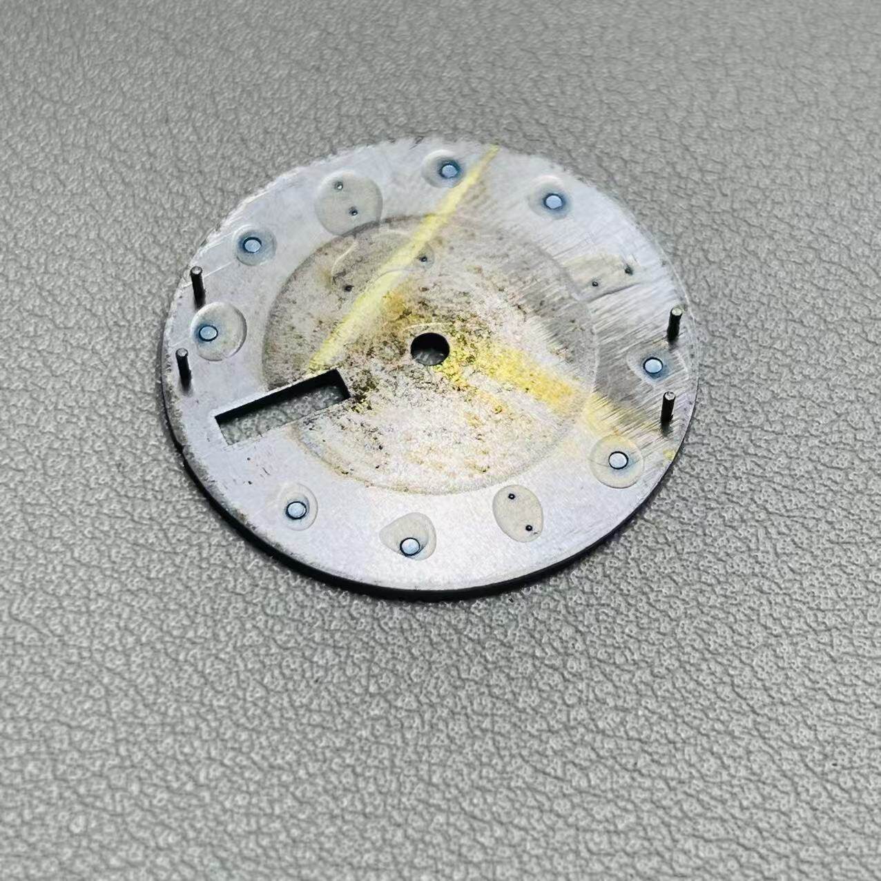 28.5mm Watch Dial Green Luminous For Seiko NH36 NH36A Movement SK007 Dials Parts