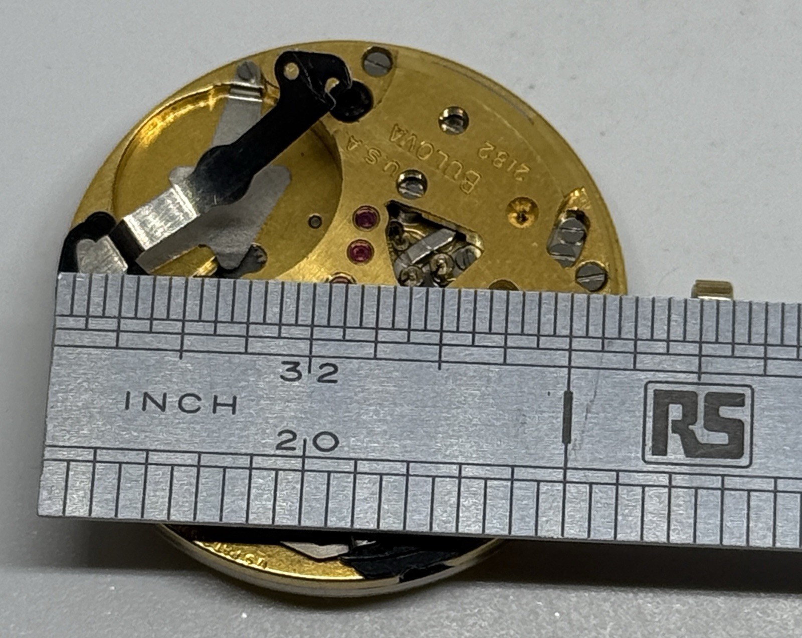 Bulova Accutron Movement USA 2182 Does Not Run