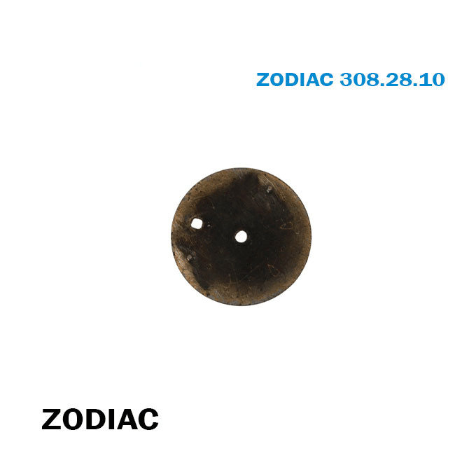 ZODIAC 308.28.10 Dial-Swiss Watch Movement-Black-Date At3-Professional-200 Meter