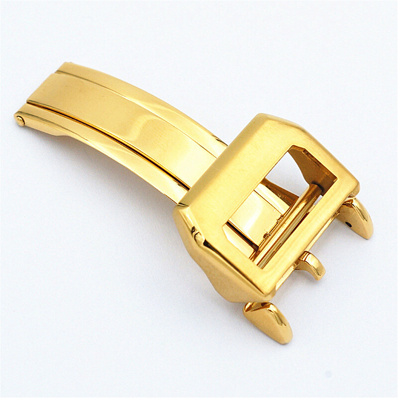 For IWC High Quality Stainless Steel Folding Clasp Buckle Watch Accessories 18mm