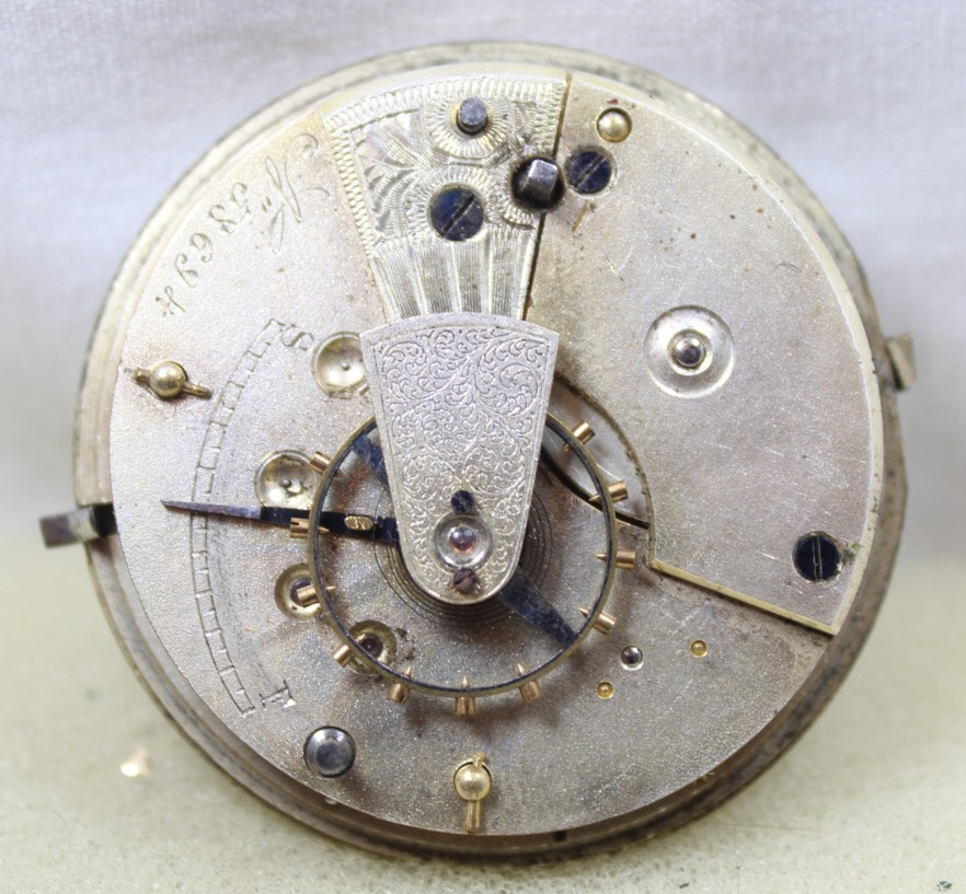 Royal Exchange London British Pocket Watch Movement Repair/Parts
