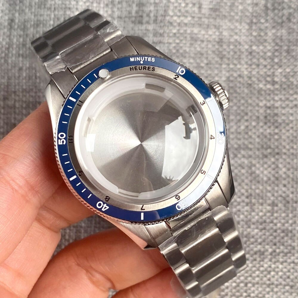 20ATM Waterproof Diving Watch Case 40mm Fit NH35 NH38 ETA2824 PT5000 120 Click