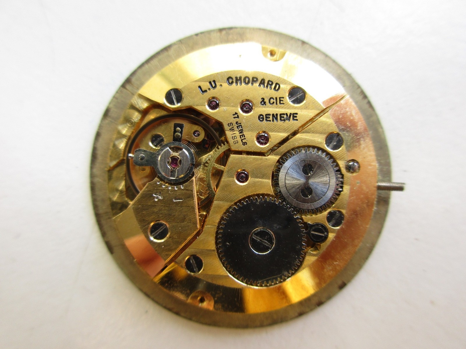 Peseux cal. 7010 – L.U. Chopard & Cie signed Swiss watch movement – running