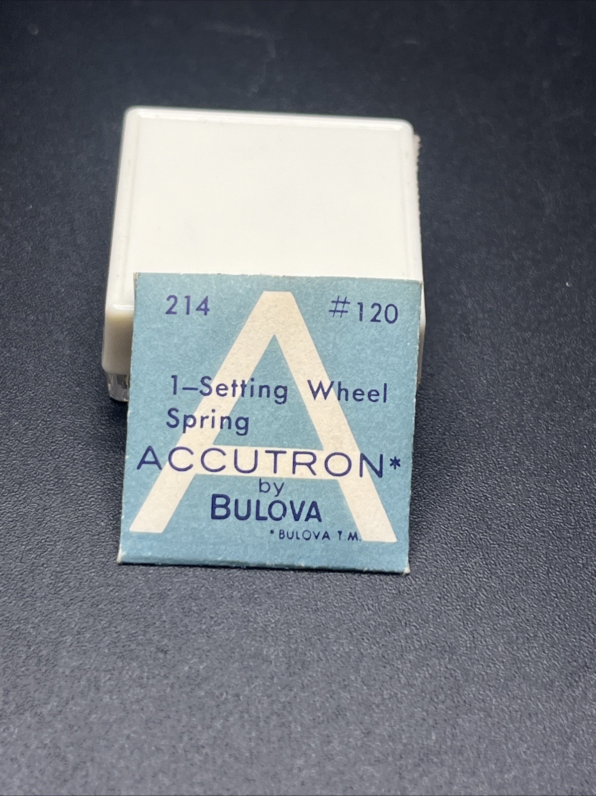 Accutron 214 Part 120 Setting Wheel Spring