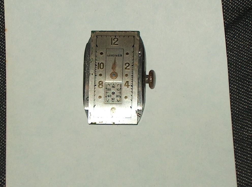 VINTAGE MENS LONGINES WATCH MOVEMENT, CAL 9L,PARTS RESTORE.LOT 33