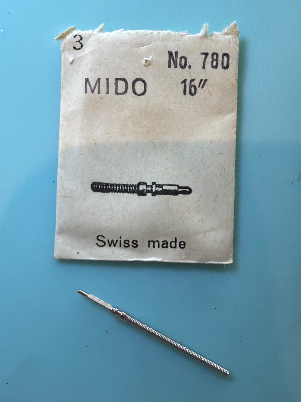 Winding Stem Various Calibers NOS (1) Stem OMEGA – PUW – VALJOUX – PESEUX – MIDO