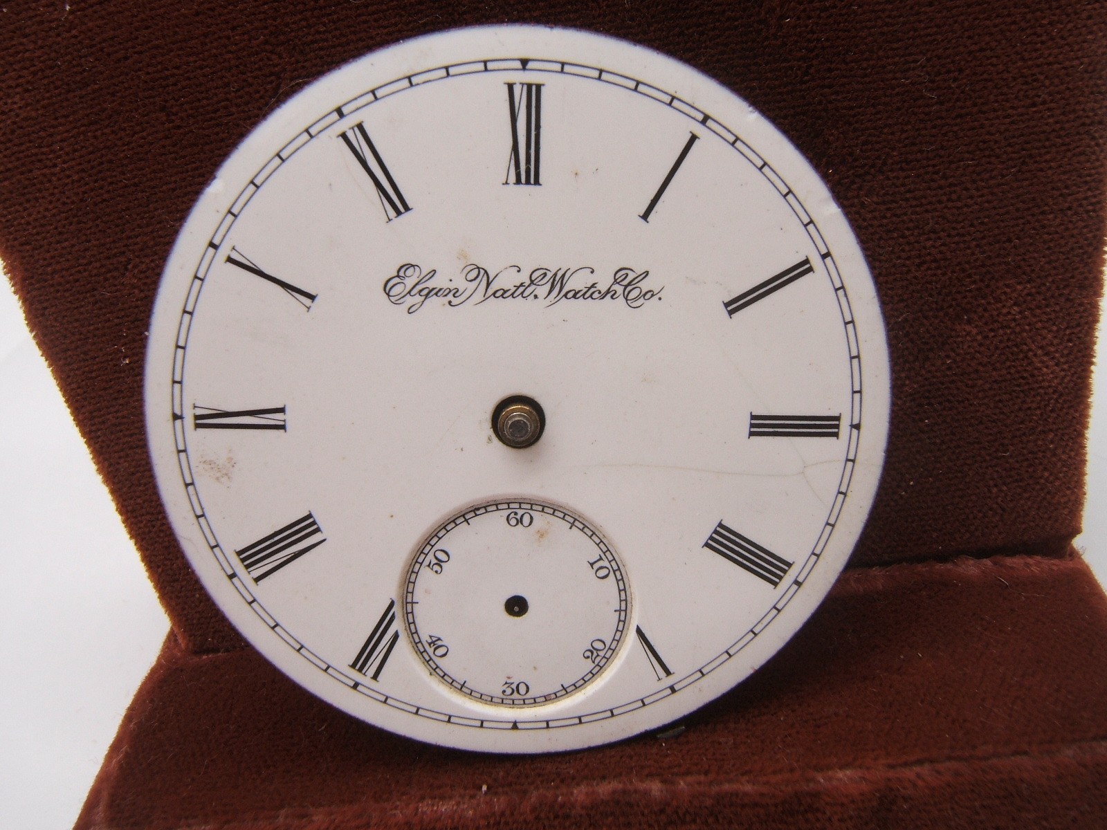 ELGIN NATIONAL WATCH CO POCKET WATCH MOVEMENT SIZE 18 AS IS PARTS REPAIR