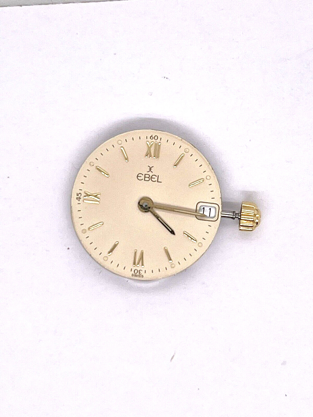 Ebel 1911 Quartz Watch Movement 888901  Working Condition
