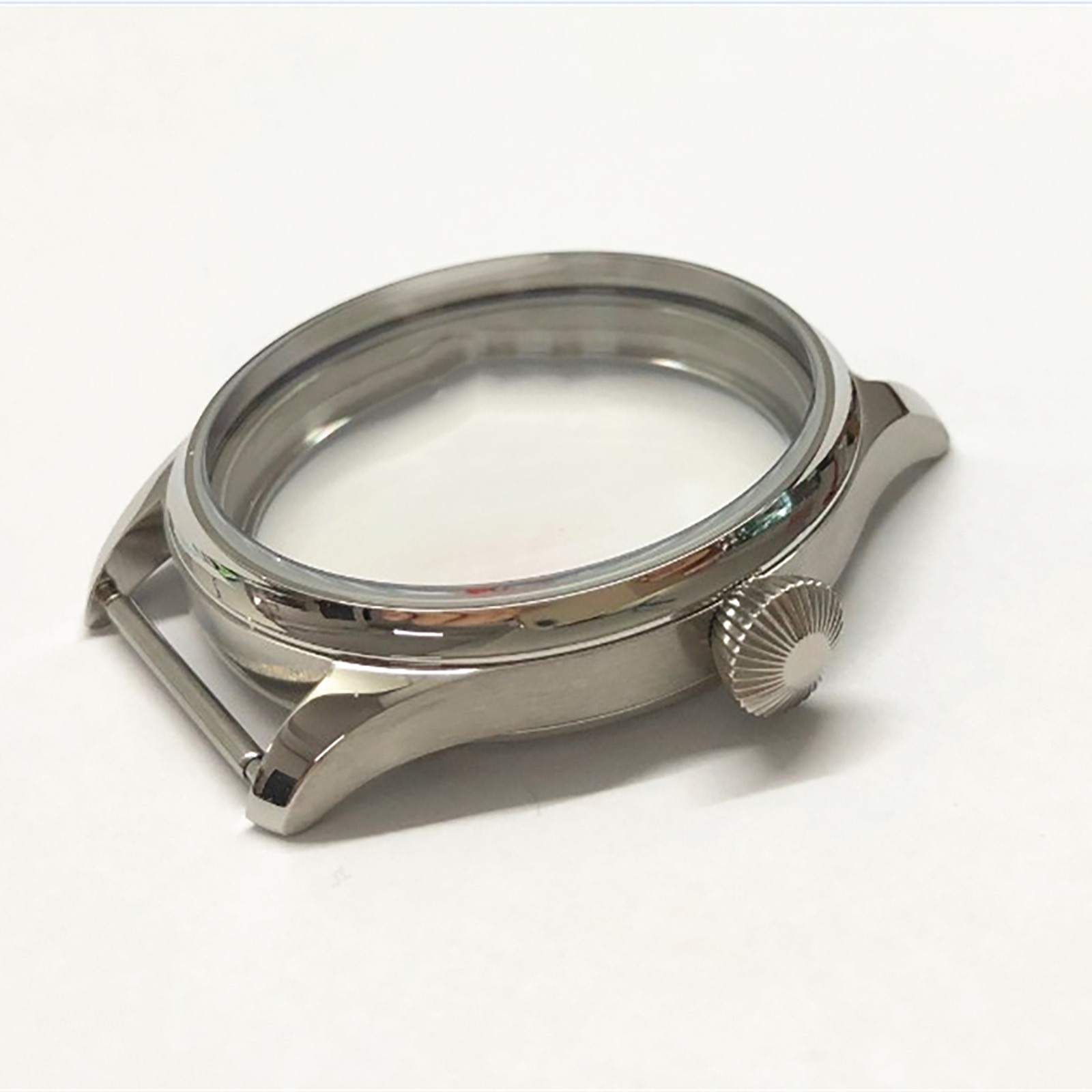 44mm 316L Stainless Steel Watch Case Set For ETA 6497/6498 ST3600/3621 Movement/