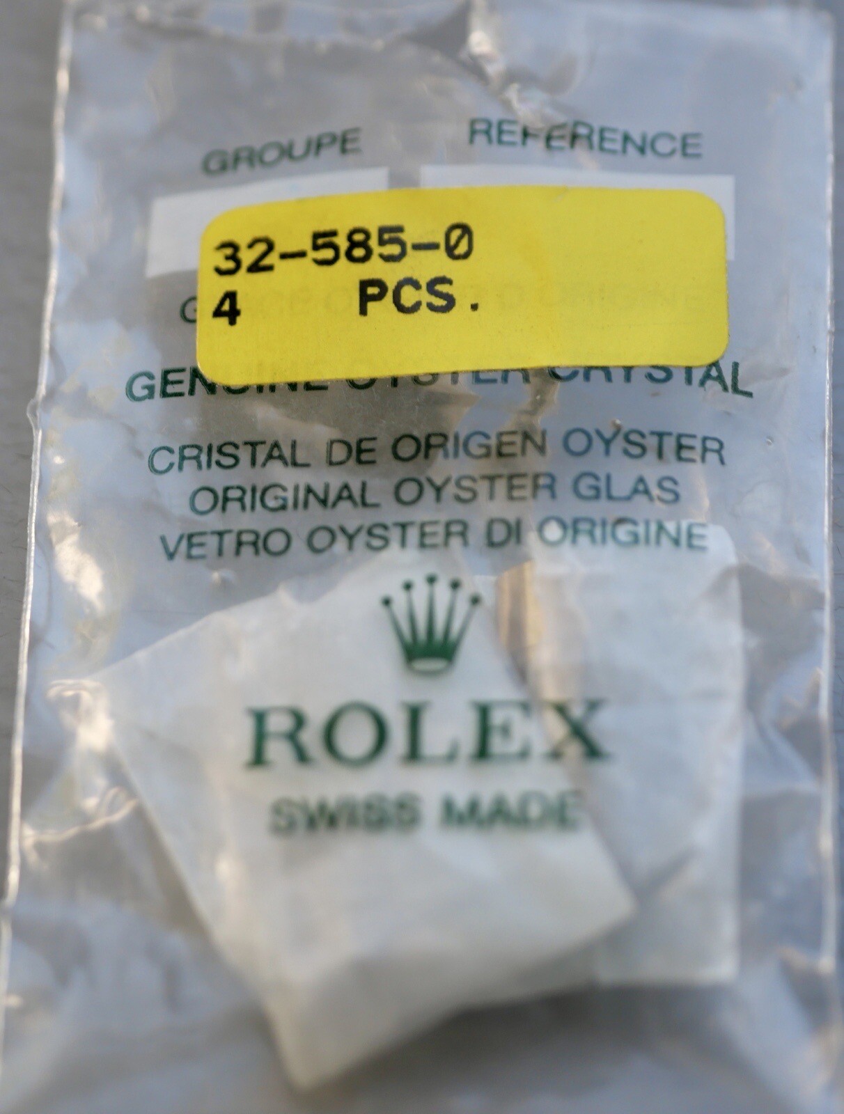 Rolex 585 end pieces Sea Dweller 1665
