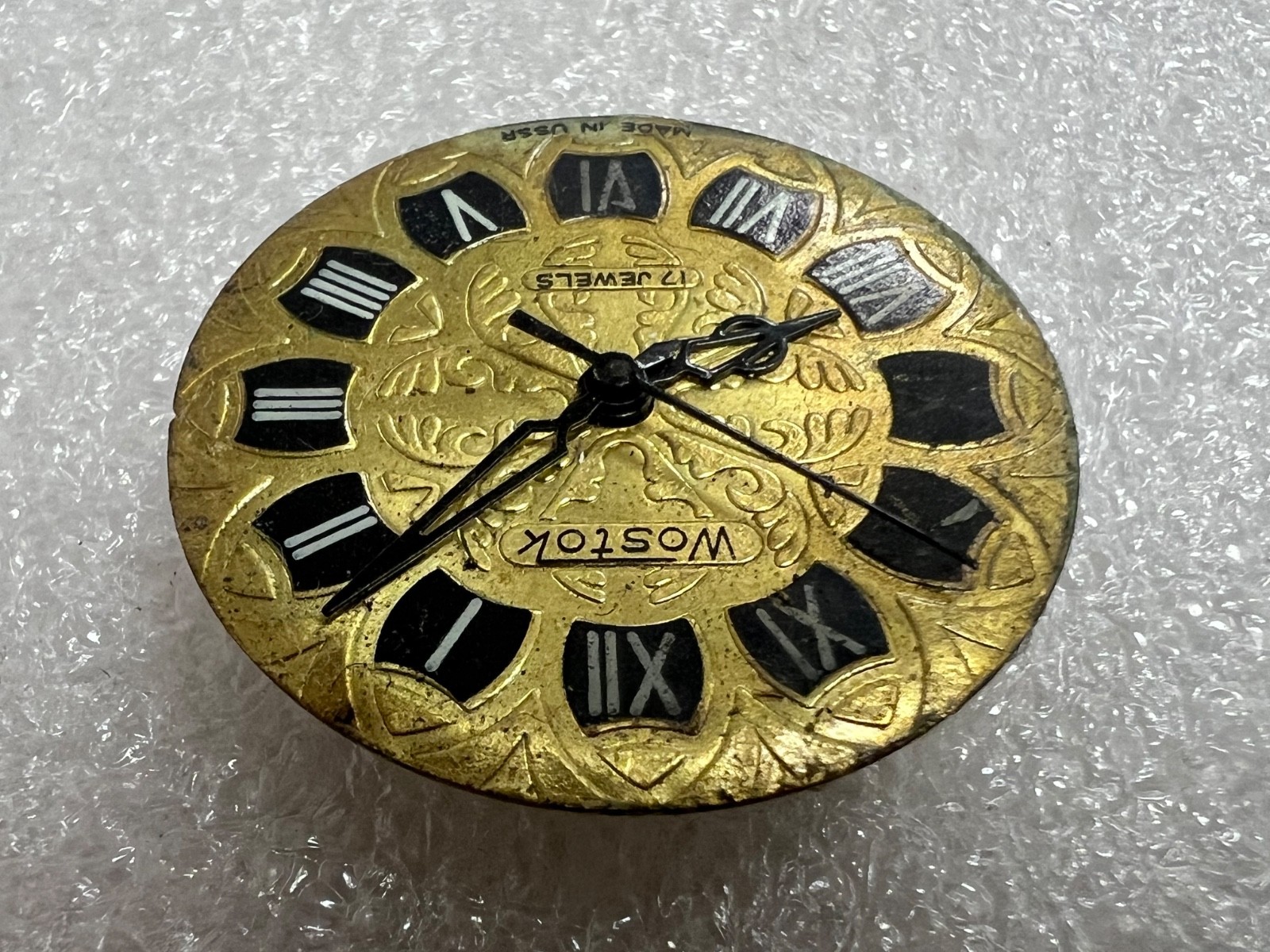 Watch movement USSR Vostok Cal.2409A plus Dial.For parts.
