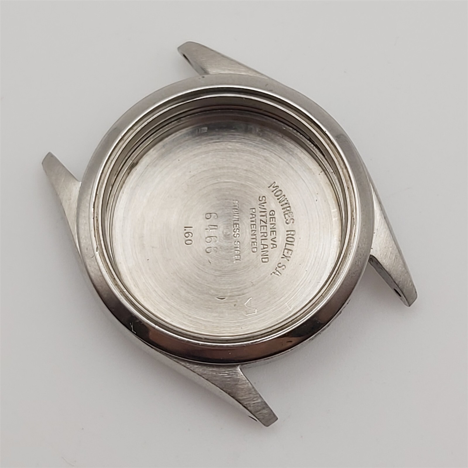 POLISHED 1960 ROLEX OYSTER DATE PRECISION REF 6466 CASE KIT UNISEX WATCH BVT9334