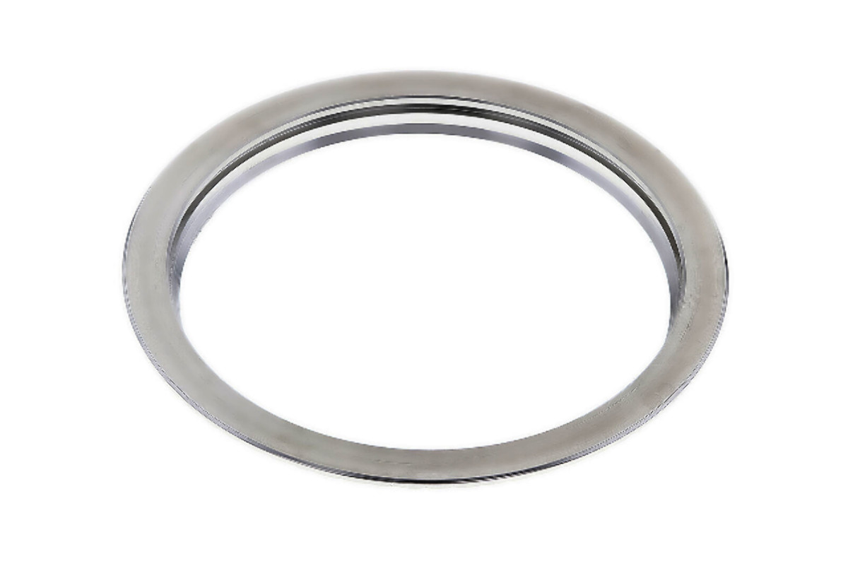 36mm 18K White Gold Fluted Bezel Replacement For Rolex Datejust