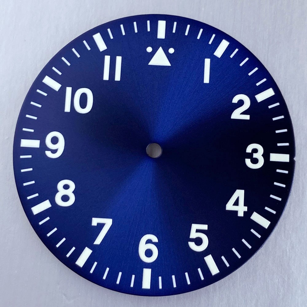 NH35 Pilot Watch Case 43mm for NH36 NH38 PT5000 ETA2824 Sapphire 200M Waterproof