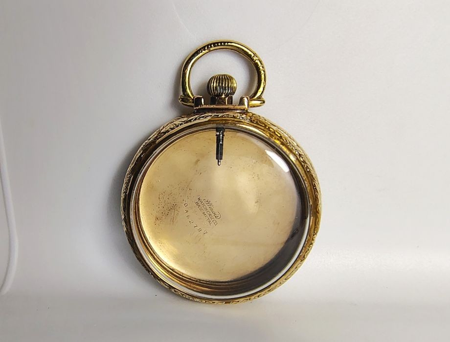 49 MM 16s Gold Plated ILLINOIS 0462787 Pocket Watch Case