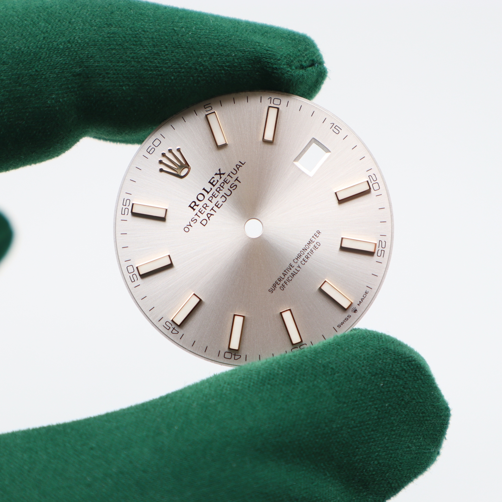 Rolex Datejust 41mm 126333 126303 Silver Stick Dial