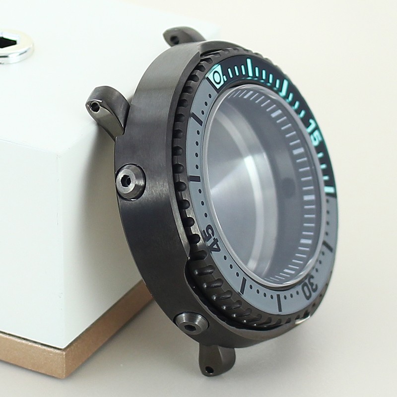 43.3mm Stainless Steel Watch Case for NH34 NH35 NH36 Movement 28.5mm Dial