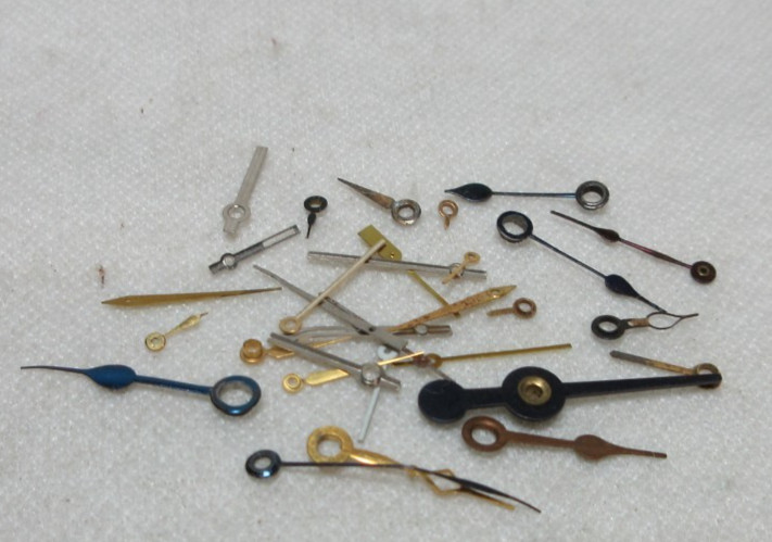 LOT OF 30 WATCH HANDS WATCHMAKER PARTS ASSORTED LOT POCKET / WRIST WATCH