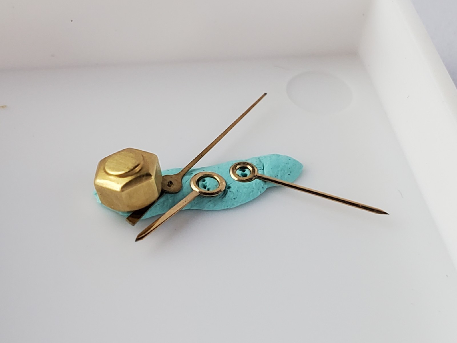 Audemars Piguet Parts watch hands + Crown Gold