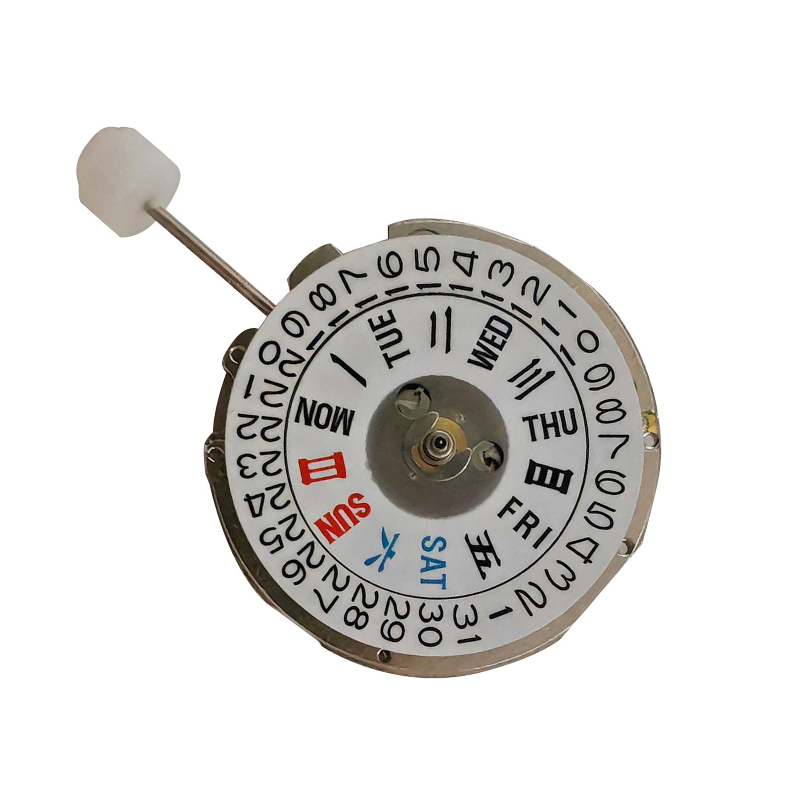 Brand New Automatic Mechanical Watch Movement Day Date Crown at 3 For NH36